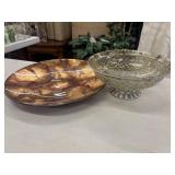 "Venezia" centerpiece candle bowl, decorative