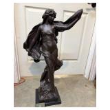 Austin Sculpture Classical Female Figure in Bronze