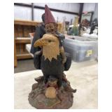 Vintage "Par" golf-themed gnome and eagle