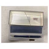 Cross Satin Blue ballpoint pen (Model 2442)