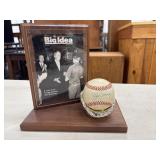 Autographed baseball signed by former Major