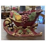 is a Fitz and Floyd Renaissance Sleigh Tureen