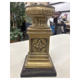 Antique heavy brass or metal-plated architectural