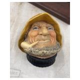 Vintage 1971 "Old Salt" chalkware character wall