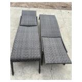 4 SunVilla Julia Woven Chaise Lounges.