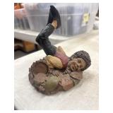 Vintage 1984 Tom Clark "Good Foot" gnome figurine