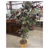 Artificial Capensia tree featuring a natural wood