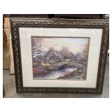 Print titled "Stonehedge Bridge" by artist Nicky