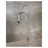 Coleman Portable Lantern Stand disassembled.