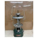 Vintage green Coleman double-mantle lantern,
