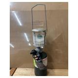 Vintage Coleman single-mantle propane camping