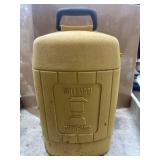 Vintage yellow hard plastic Coleman lantern