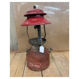 Coleman Model 200A, vintage red single-mantle