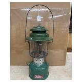 Vintage green Coleman double-mantle lantern