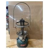 Vintage green Coleman double mantle lantern,