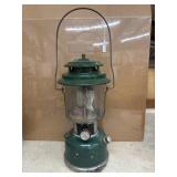 Vintage Coleman Model 220J dual-mantle green