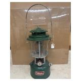 Vintage green Coleman Double Mantle Lantern.