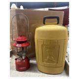 Vintage red single-mantle Coleman Model 200A