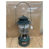 Vintage Coleman double-mantle camping lantern
