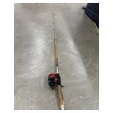Vintage Garcia Conolon fiberglass fishing rod