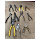 11 pc. vintage Craftsman Laminated Linesman /