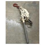 Ratcheting  lever hoist