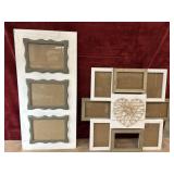 2 pc.  Hobby Lobby vertical wall collage picture
