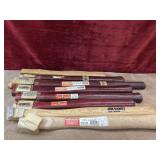 8 pc. Hammer handle replacements.