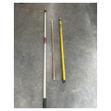 3 pc. Extension poles.