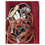 multi-outlet power strips and extension cords