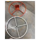 Heavy-duty agricultural fencing wire payout