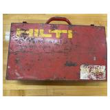 Red Hilti DX 350 powder-actuated piston drive