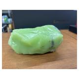 Uranium glass shard slag cullet, leftover glass