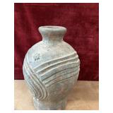 Ancient -style pottery vase. Chipped on bottom