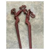 2 pc.  Stacy lever-type load chain binder.