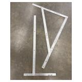 Johnson Level Aluminum T-Square, Holt Large