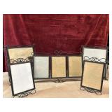 5 pc. misc picture Frames.