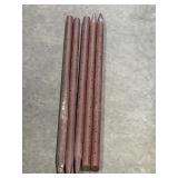 5 pc. steel concrete form stakes