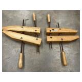 2 pc. vintage Sears Craftsman No. 66638-8 Wooden