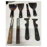 8pc. Bundle of painter tools and more