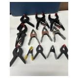 12 pc. Hart ratcheting spring clamps, iHand Clamp