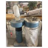JET DC-650 woodworking dust collector. Tested