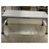 Werner AP-20 Aluminum Work platform.