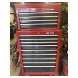 Craftsman two-piece stacked tool chest and