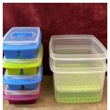 5 pc.  Joie Extra Large Ice Cube Trays, and