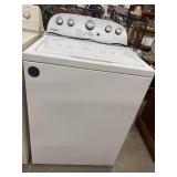 White Whirlpool Top-Load Washer. Straight from