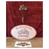 3 pc. Busted Knuckle Garage" motorcycle Sign,
