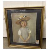 Framed reproduction of Mary Cassatt