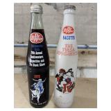 2 Vintage 16-ounce commemorative Dr Pepper glass