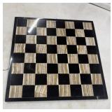 Handcrafted Marble and Onyx Chessboard.